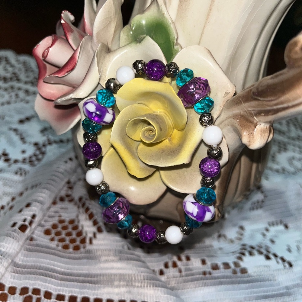 Beautiful handcrafted bracelets from my small business Summers Magic City!!